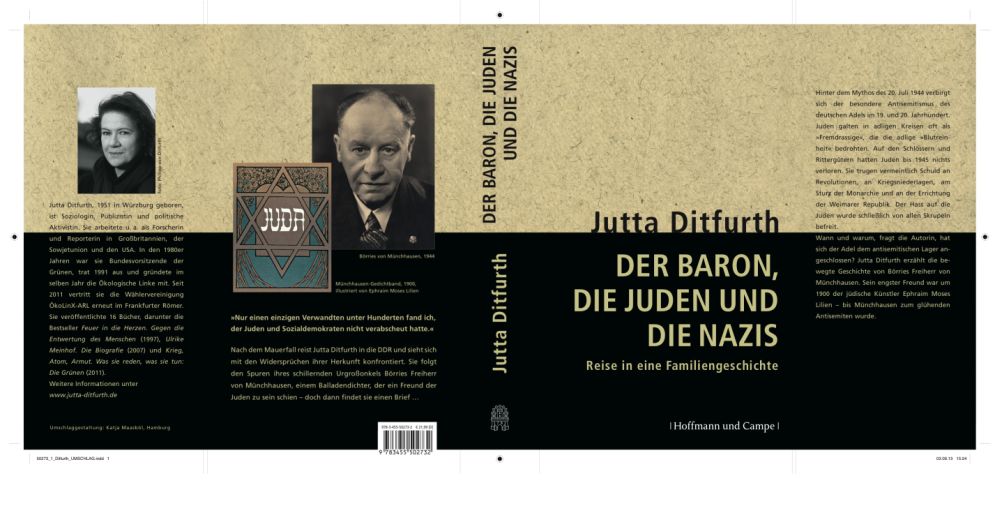 Buchumschlag: Jutta Ditfurth - Der Baron, die Juden und die Nazis